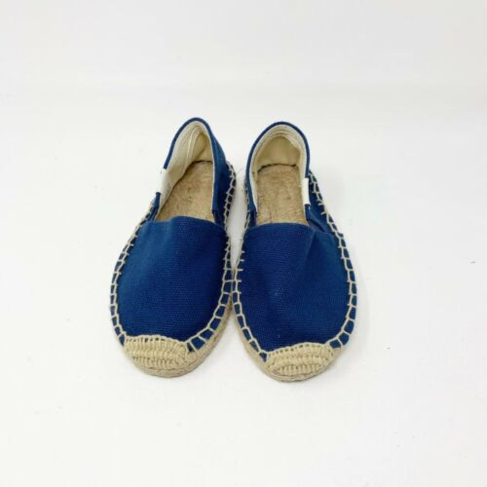 NWOB Soludos Kids Espadrille Navy Slip On Sandal